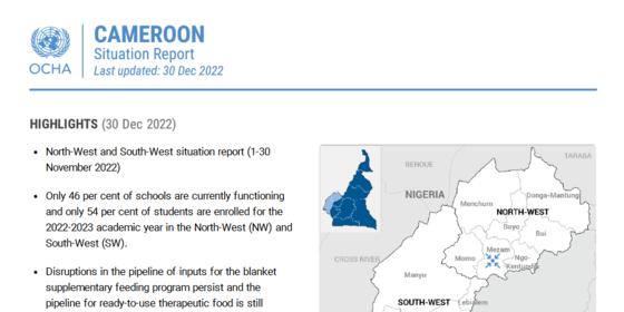 Cameroon Situation Reports