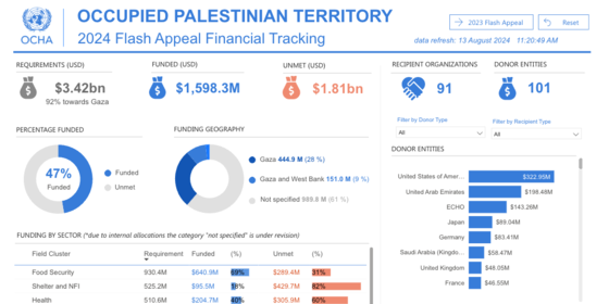 2024 Flash Appeal Financial Tracking